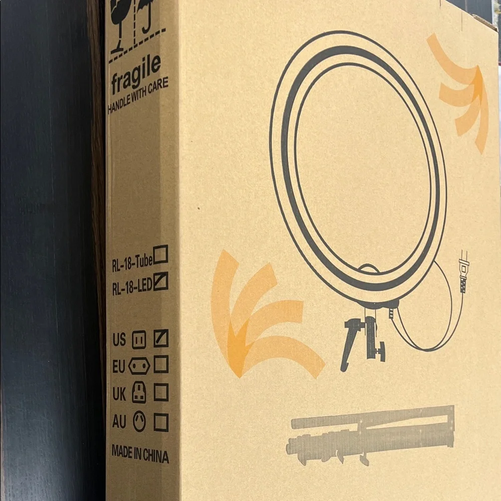 NIB - Neewer 18" LED Ring Light Kit 55W 5500K Dimmable w/ Stand & Carry Bag - Picture 6 of 11